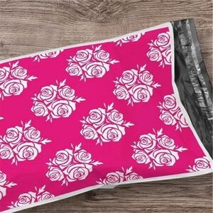 25 10x13 POLY MAILERS NEW PINK ENVELOPES OFFICE BUSINESS SHIPPING * PRIC…